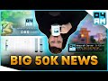 50K+ ANNOUNCEMENT! Hidden Depths DLC Stream, Minecraft Server Release Date, 04AM Merch Store &amp; MORE!