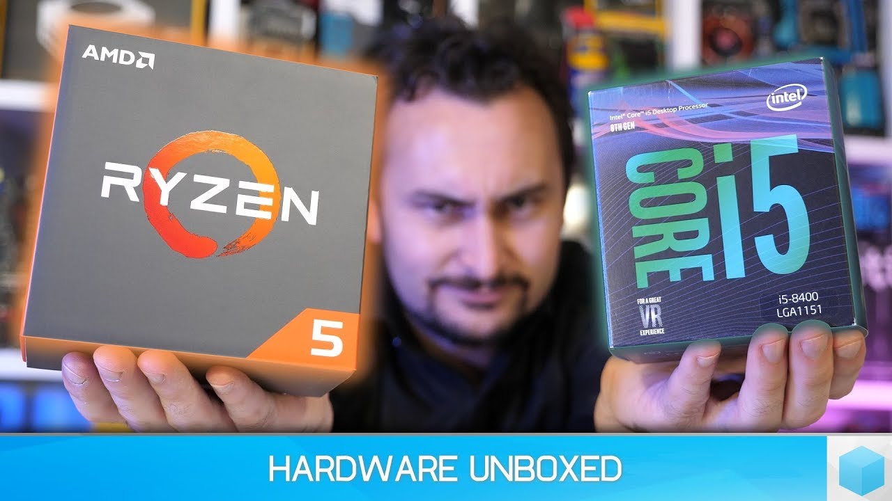 mandat petroleum Sherlock Holmes Intel Core i5-8400 [B360] vs. AMD Ryzen 5 1600 [B350] - YouTube