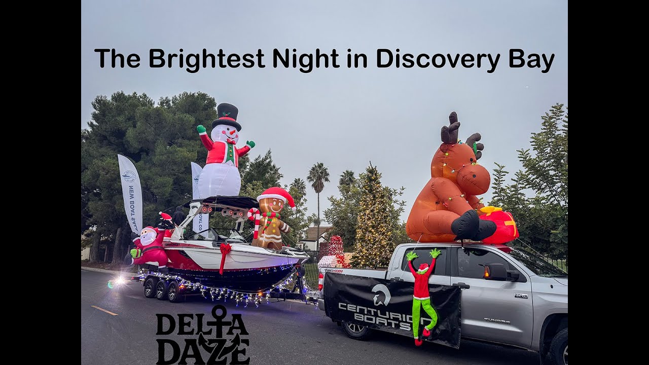 Маленький городок, БОЛЬШИЕ огни! Видеоблог о параде огней в Дискавери-Бэй, эпизод 19.