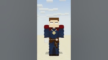 Building robot challange -dr+strange #minecraft #shorts #herobrine