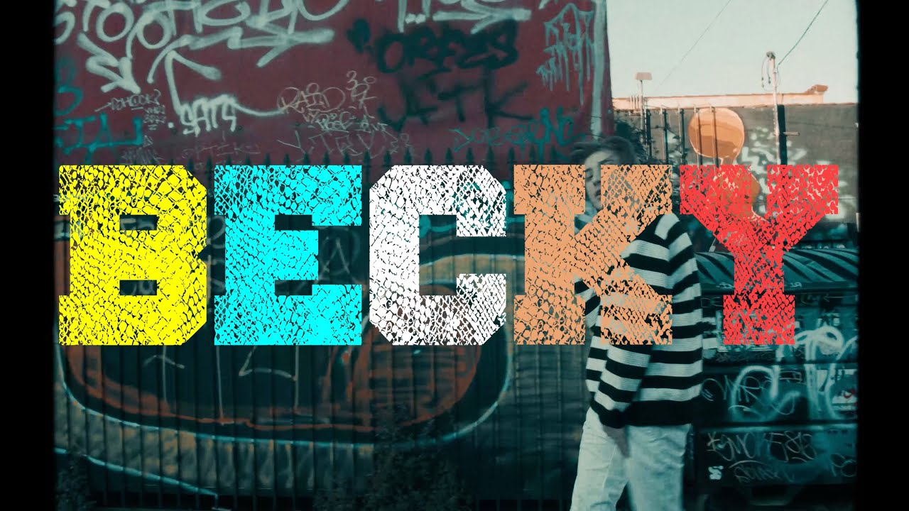 The Name Becky In Graffiti