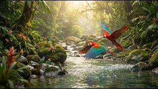 🌿 Deep Focus Music 🎹 Calm Piano & Tropical Bird Sounds for Study, Work & Productivity