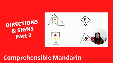 Directions & Signs Part 2 - Chinese Comprehensible Input