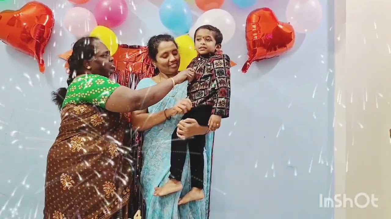 Ushwanth 4th Birthday celebration 