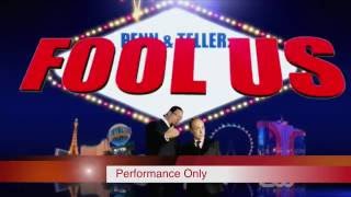 Paul Gertner Fools Penn & Teller PERFORMANCE ONLY