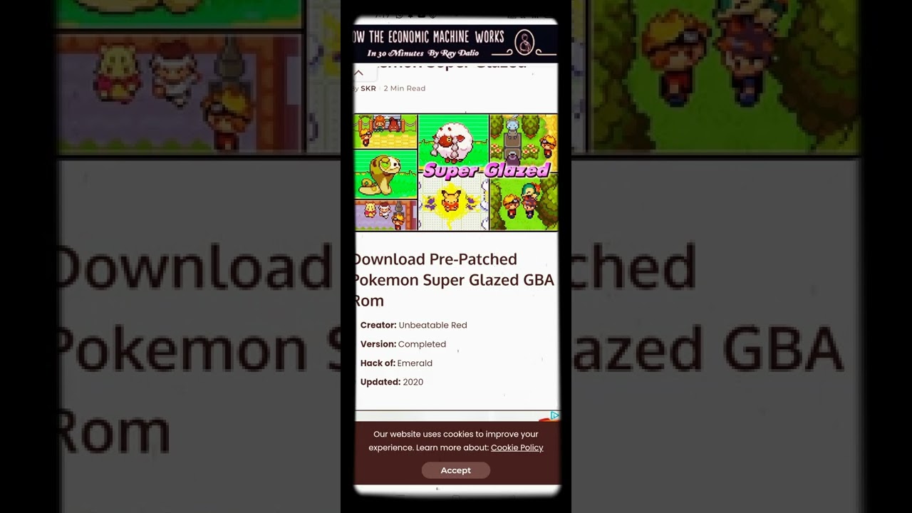 how to download Pokemon super glazed
