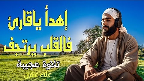 إهدأ ياقارئ ــ فالقلب يرتجف 💓تلاوة عجيبة للقارئ علاء عقل #قرآن #تلاوات_خاشعة #تلاوة_هادئة