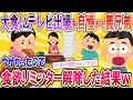 【スカッと】某大食いテレビ出場を自慢する義兄弟。勝負を挑まれたので食欲リミッターを解除した結果【修羅場】