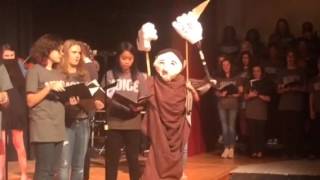 Shia LaBeouf - the song performed by Grady High students