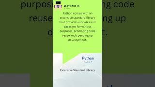 Python interesting facts | Very Easy IT | #shorts #interestingfacts #python