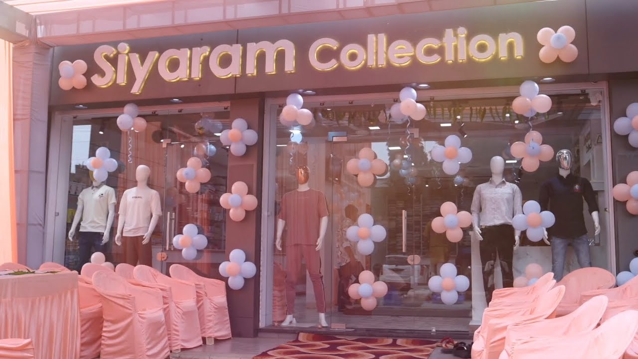 . "Aaj se naye safar ki shuruaat... Siyaram Collection now Adipur kutch gujarat 