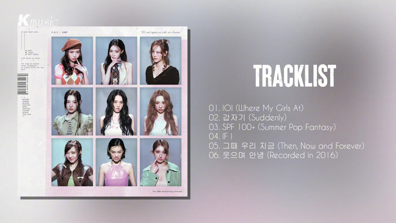 Full Album] I.O.I (아이오아이) - I.O.I : LOOP - YouTube