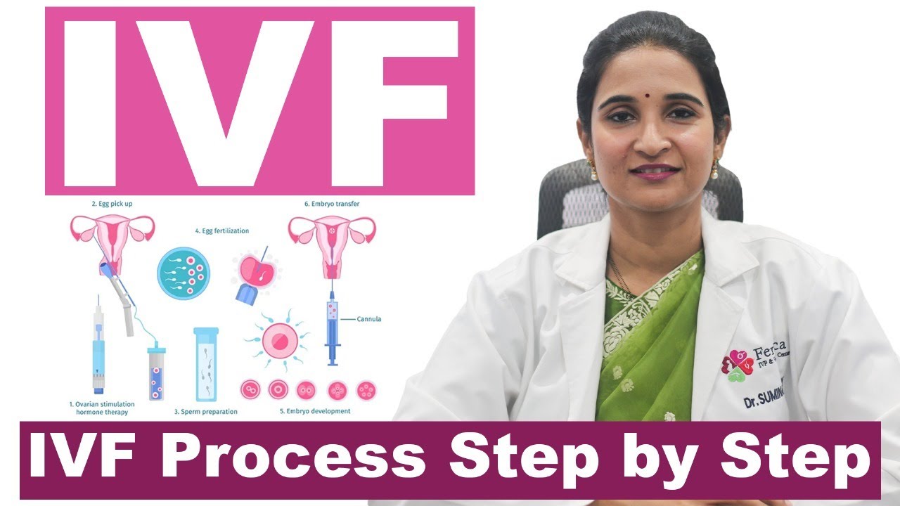 IVF Process Step by Step Explained in Telugu | In Vitro Fertilization ...