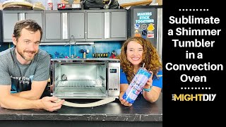 How to Sublimate a Tumbler in a Convection Oven | Shimmer Tumbler from JPPlus.com