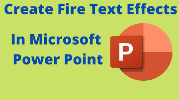 Fire Text Effects || Amazing Motion || text motion in power point