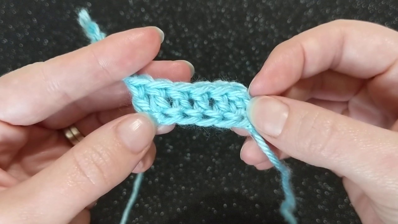 Foundation Double Crochet Tutorial YouTube
