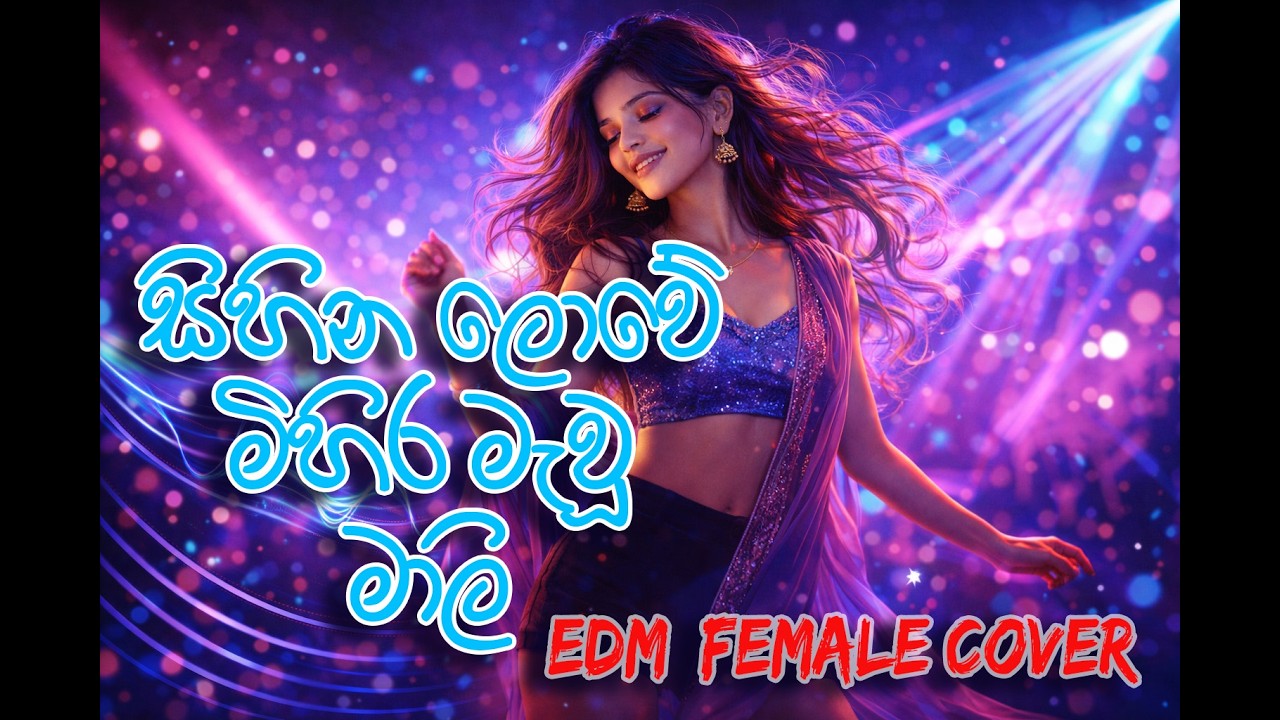 සිහින ලොවේ මිහිර මැවූ (EDM Dance Remix) | Female Version | Sinhala EDM Cover 2026