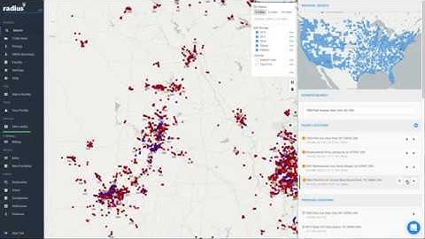 Navigating Your Radius Map