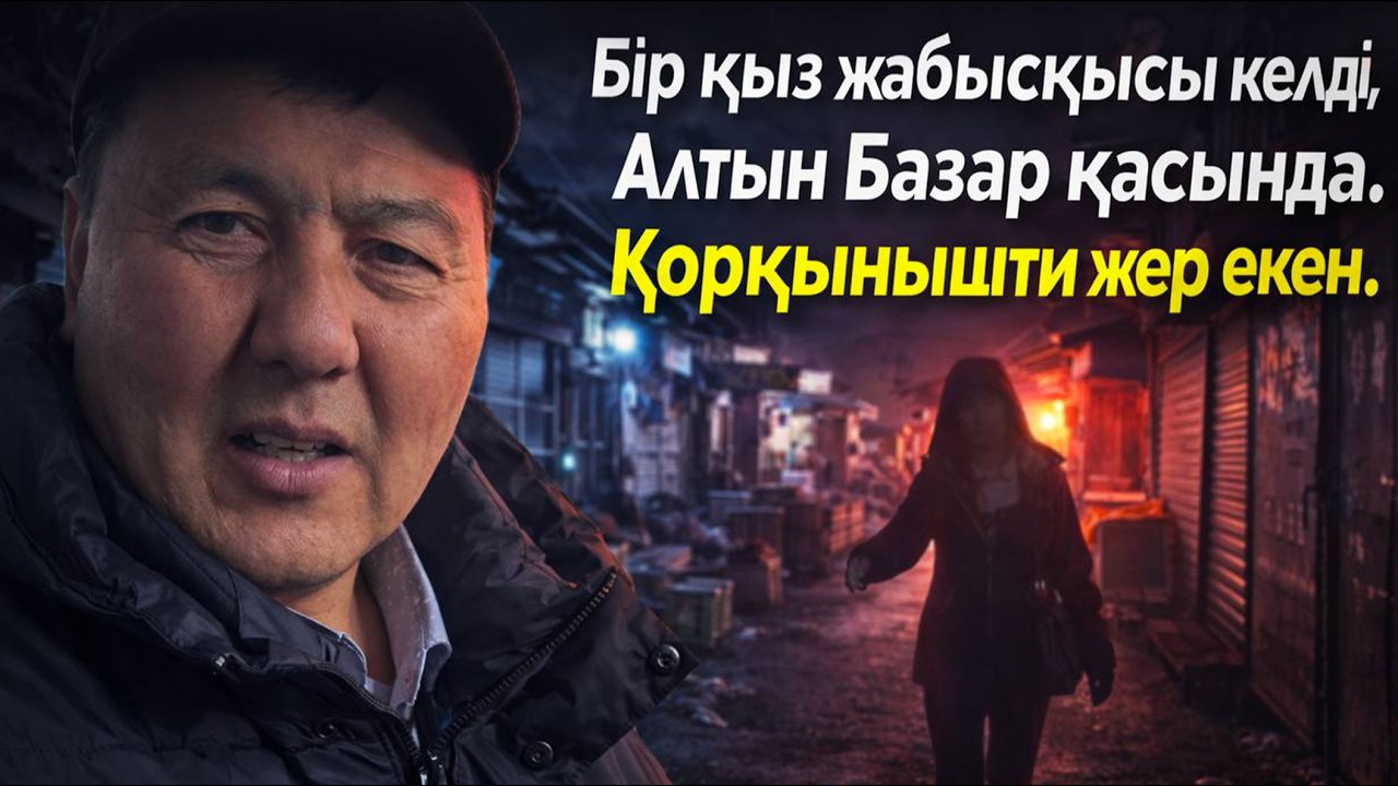 Бір қыз жабысқысы келді, алтын базар қасында. қорқынышты жер екен.