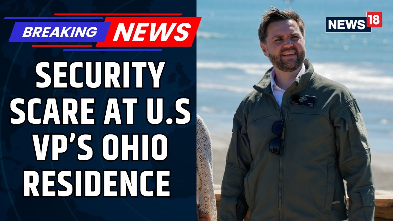 One Person In Custody After Security Scare At VP Vance's Residence In Ohio | Breaking News | US News