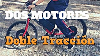 Dos Motores Eléctricos en una bicicleta | Tracción a las 2 Ruedas