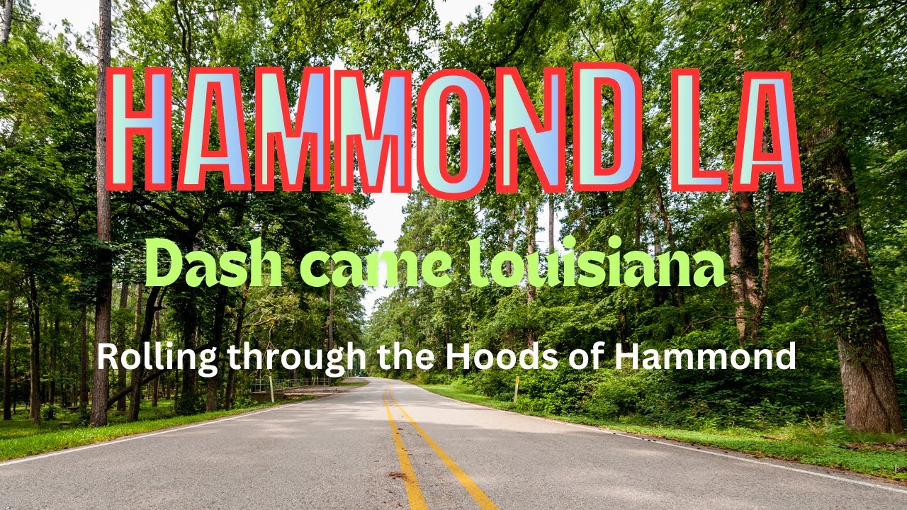 Rolling Through the Hoods of Hammond, LA - Dash Cam Louisiana