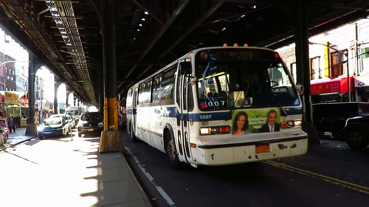 NYC Bus Bay Ridge bound RTS06 5007 B1 at Bay Pkwy/86 St YouTube