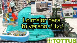 TEMPORADA VERANO 2022 TOTTUS |  CARPA | COLCHÓN INFLABLE Y MAS!!!