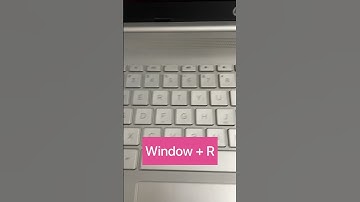 How to open run command in laptop/pc #shorts #youtubeshorts