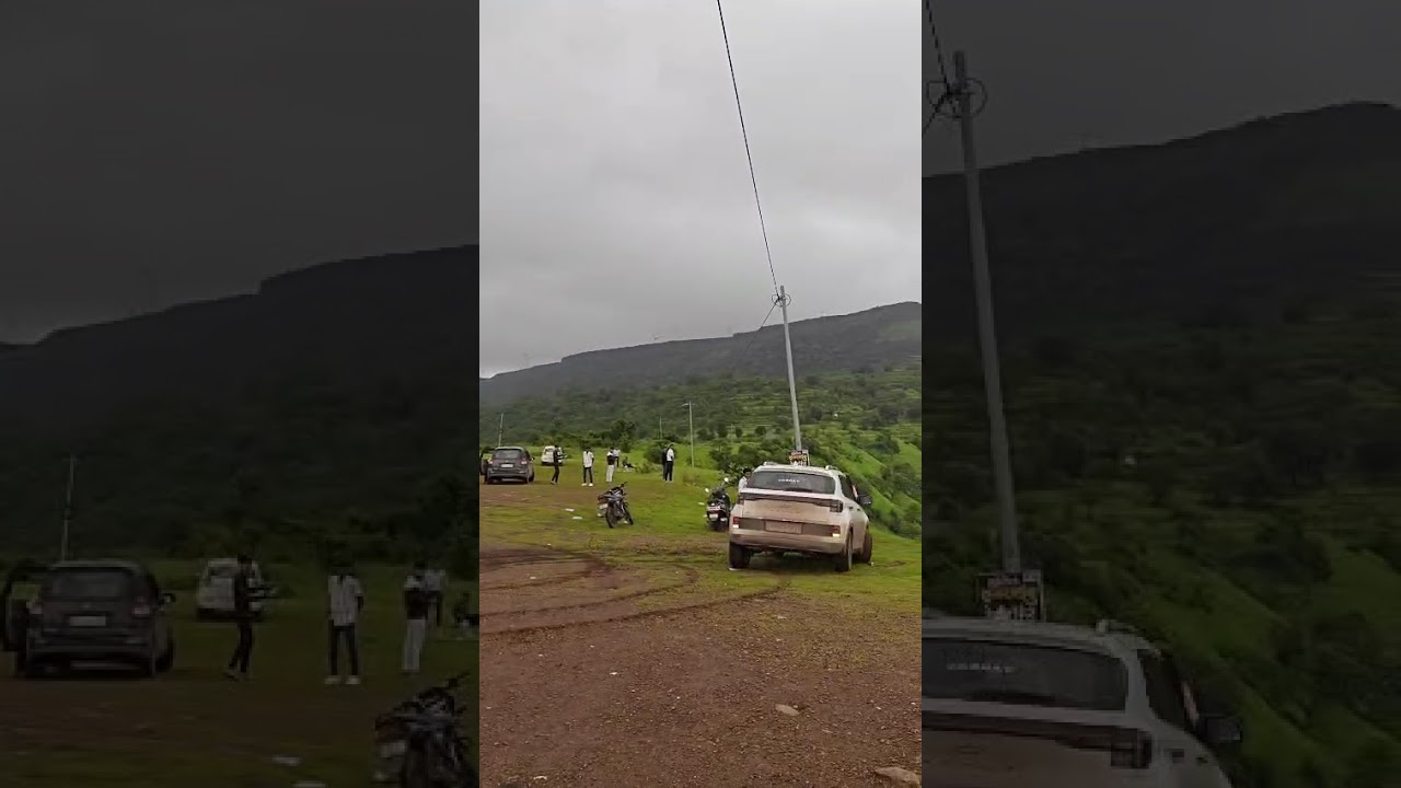 पाटण -सडावाघापूर पठारावर रील बनवताना कार दरीत कोसळली | 