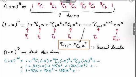 A Level Math - 9709 - P1 - Binomial Theorem - Lec 1 by Ahsan Maths Wala