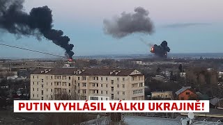 Rusko bombarduje Ukrajinu: Na Kyjev dopadají balistické střely, už jsou stovky obětí