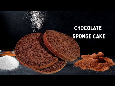 TRY THIS! The Easiest Way to Make an 8 inch Chocolate Sponge Cake