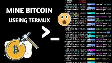 How To Mine Bitcoin On Android Using Termux In Hindi - Bitcoin Mining Using Termux
