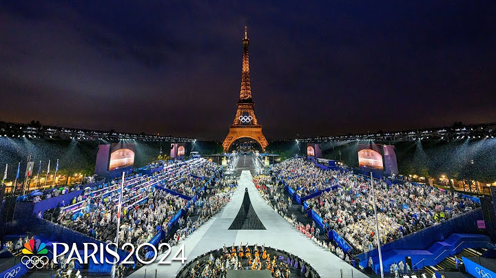 Bonsoir, Paris: Highlights from the Opening Ceremony of the Paris Olympics | NBC Sports