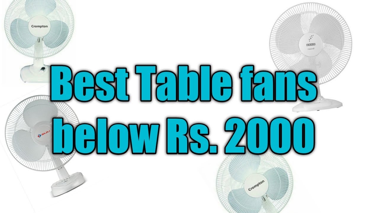 Best Table fans below Rs.2000 |India Online prices|