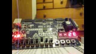 FPGA hex timer