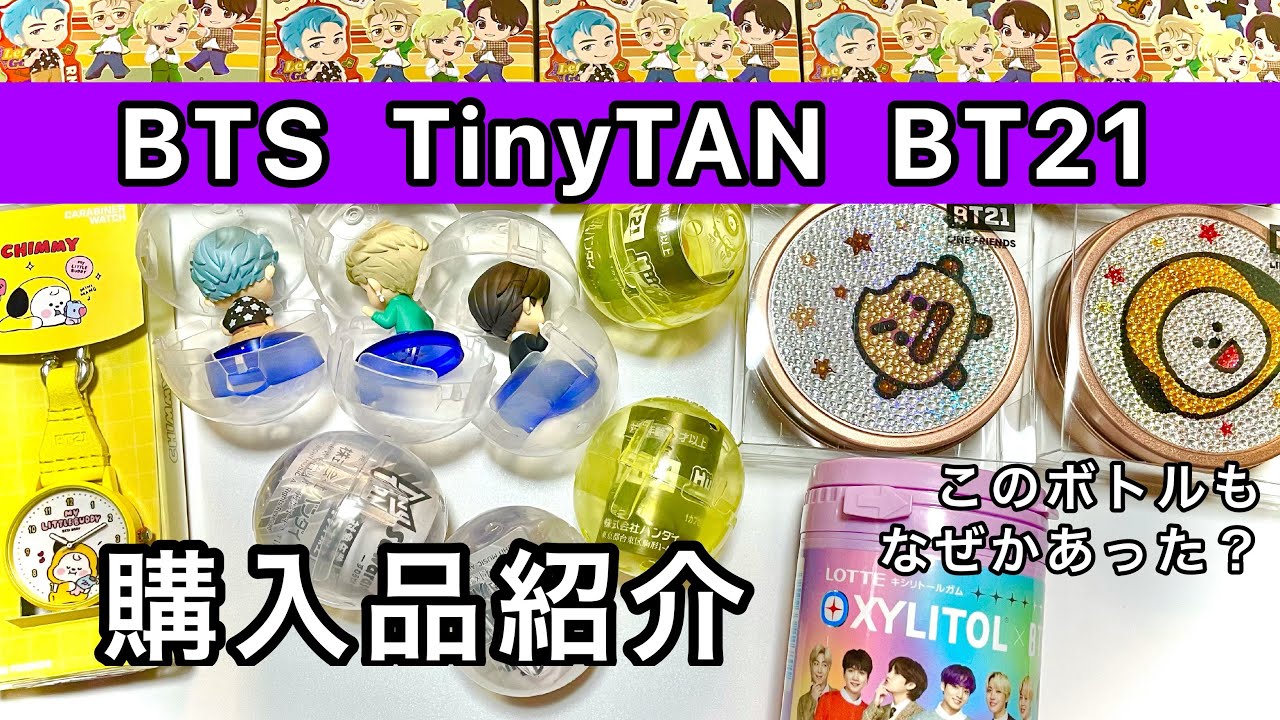 84.【BTS】TinyTAN・BT21購入品紹介／ガチャガチャ／アクリルチャーム