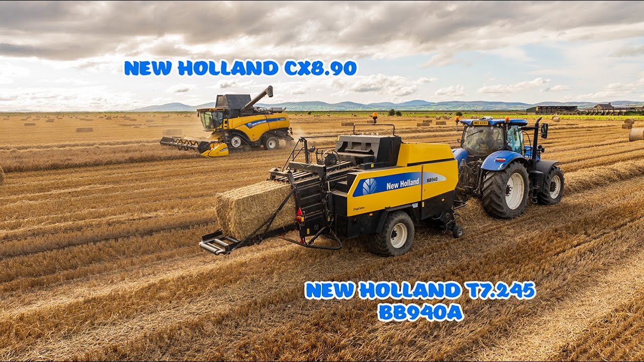 New Holland CX8.90 Combine Harvester Specs and Price