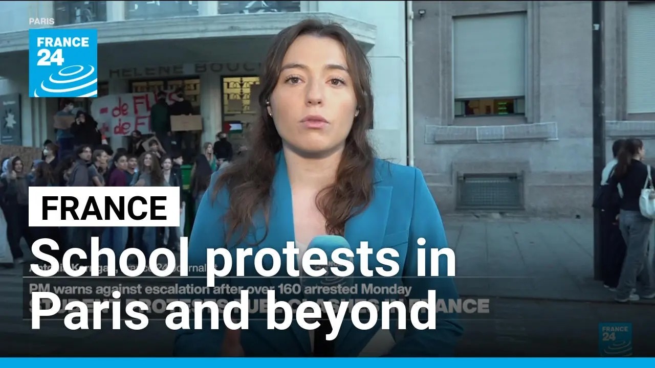 'Class sizes of more than 36 people': student protests continue in Paris and beyond • FRANCE 24