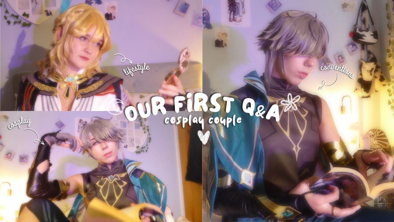 our first Q&A 🧸·.༄࿔ [cosplay couple] | cosplay, anime, conventions and more ୨ৎ