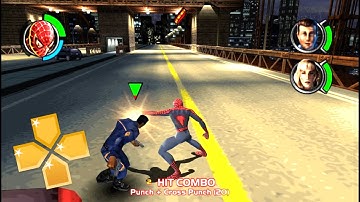 Spider-Man 3 PPSSPP Gameplay Full HD / 60FPS