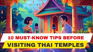 🛕🎧10 Must-Know Tips Before Visiting Thai Temples (Respectfully!) |Podcast for Beginner