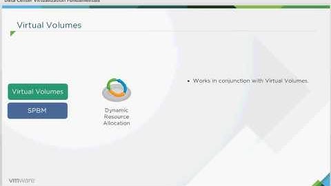 VMware vSphere - Virtual Volumes