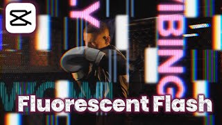 كيفية إضافة تأثير الفلاش الفلوريسنت إلى الفيديو في Cap Cut / Video Editor باستخدام الهاتف المحمول screenshot 5