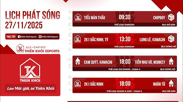 Trực Tiếp | Thiên Khôi Esports vs EGO Media | Solo Random | BLV : RBS | Ngày 27/11/2025