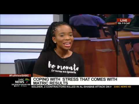 Matric results 2019 | Coping with stress that comes with matric results ...