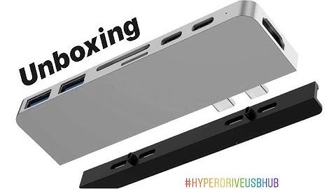 Unboxing: NEW HyperDrive DUO 7-in-2 USB-C Hub for MacBook Air/Pro! With Removable Magnetic Grip!