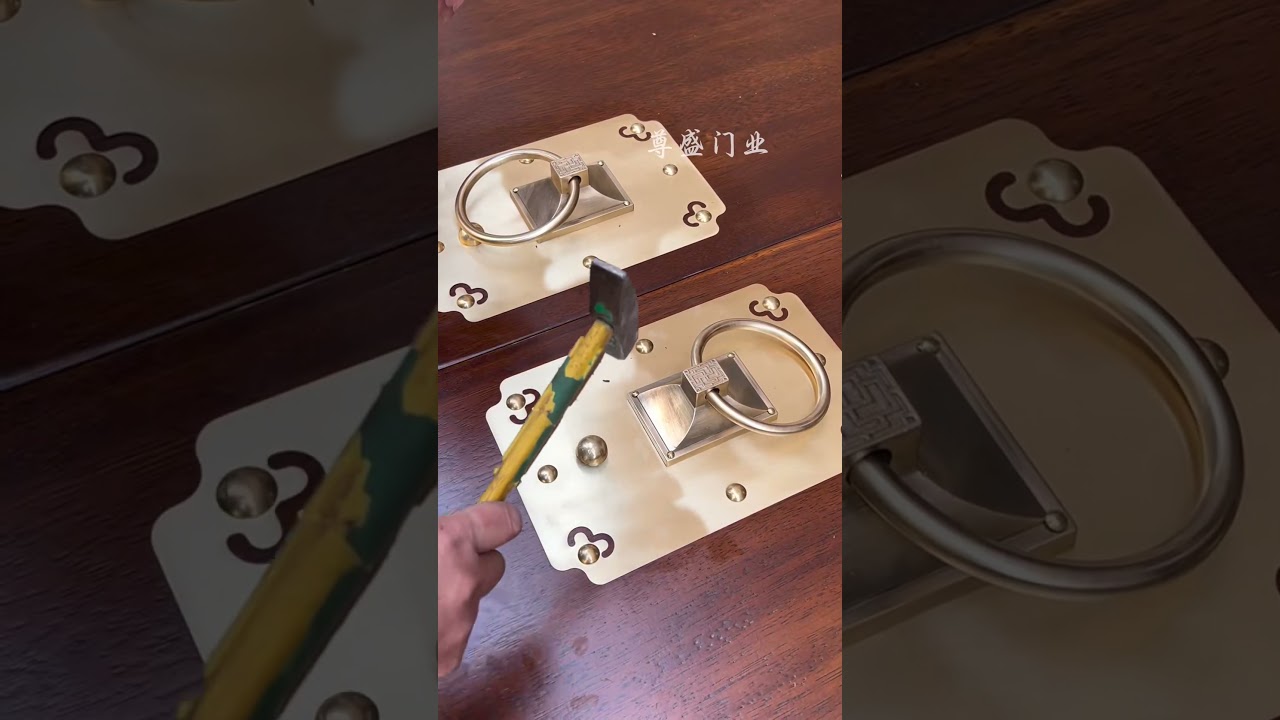 Courtyard Door: A Blend of Tradition and Craftsmanship. 