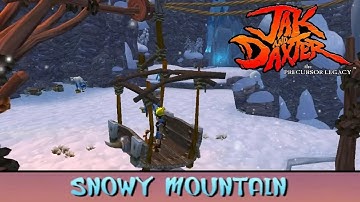 Jak and Daxter: The Precursor Legacy Walkthrough - Part 10 - Snowy Mountain (100%)